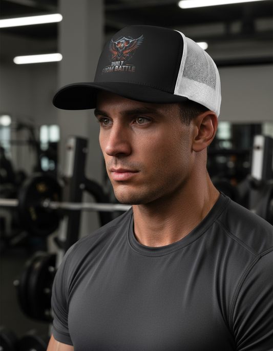Built From Battle Snapback Hat | Revival Unleashed