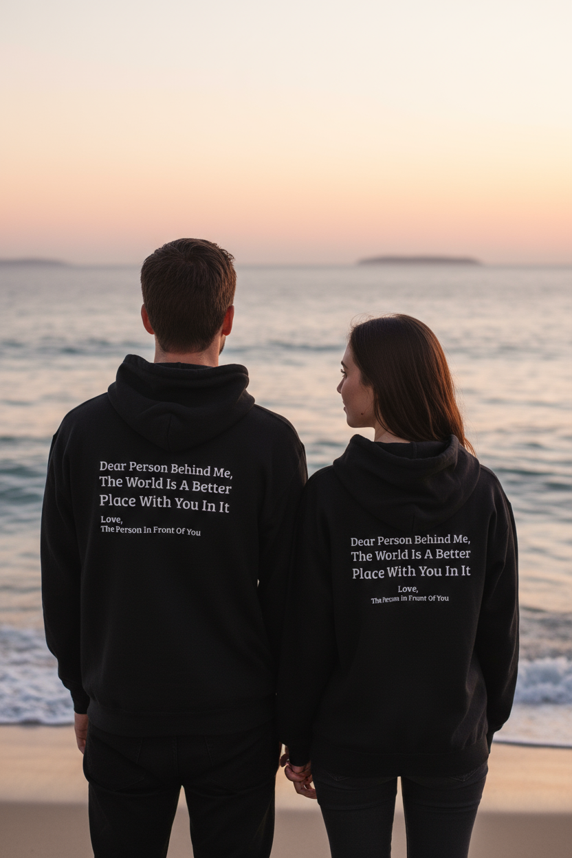 Dear Person Behind Me Hoodie – Mental Health Awareness Apparel | Revival Unleashed