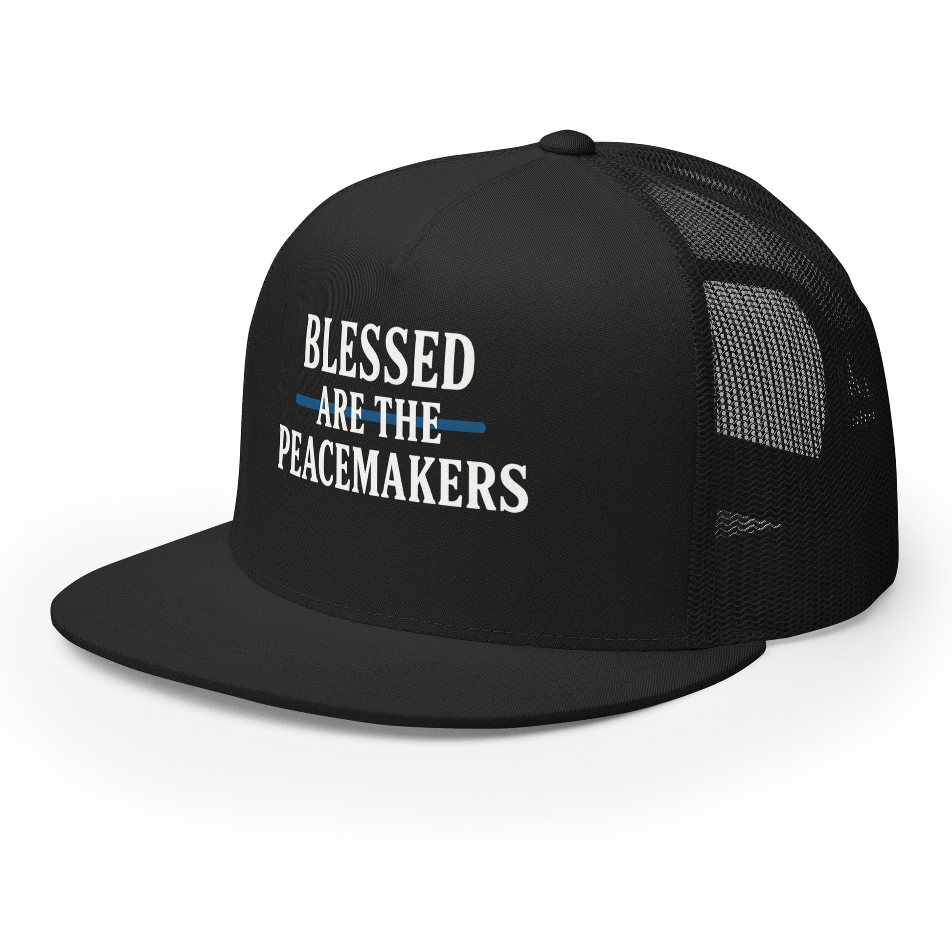 Blessed Are The Peacemakers Snap Back Hat – Christian Faith Apparel | Revival Unleashed-Revival Unleashed