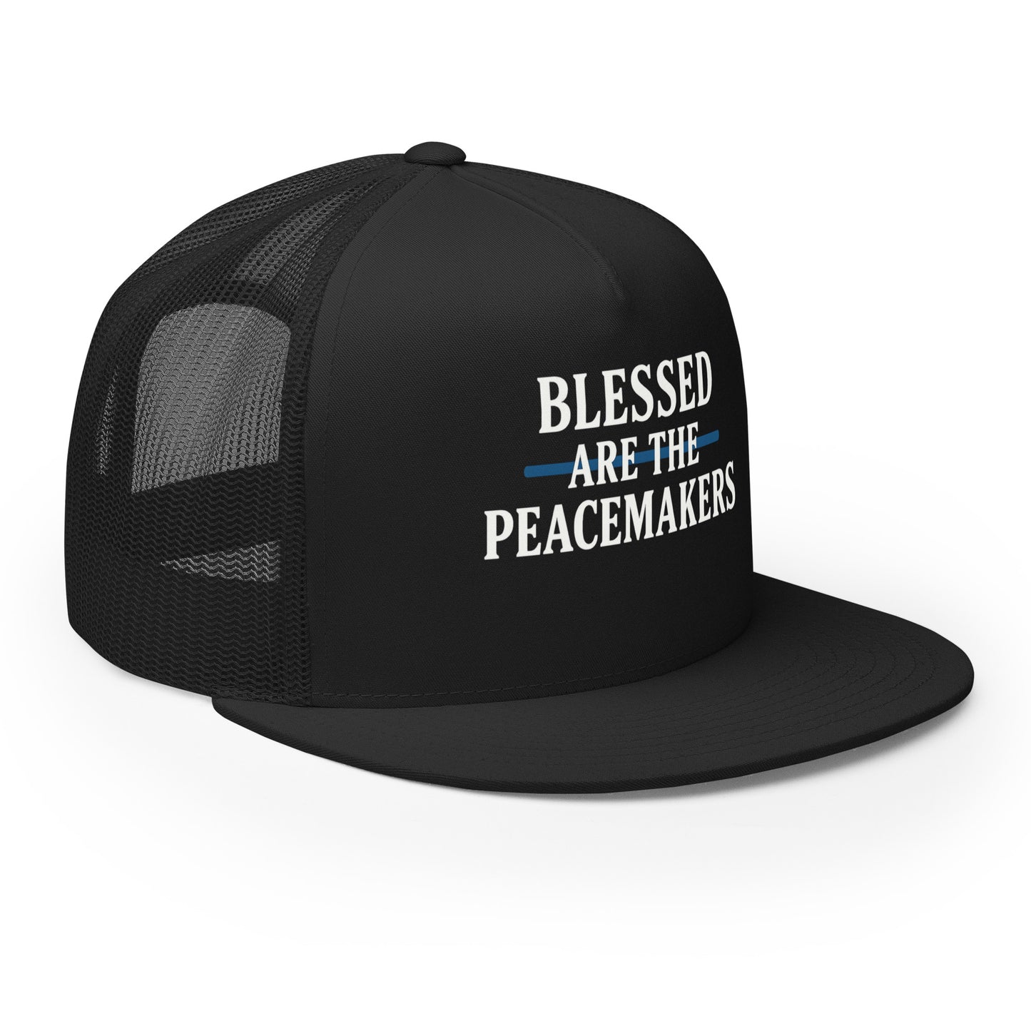 Blessed Are The Peacemakers Snap Back Hat – Christian Faith Apparel | Revival Unleashed-Revival Unleashed