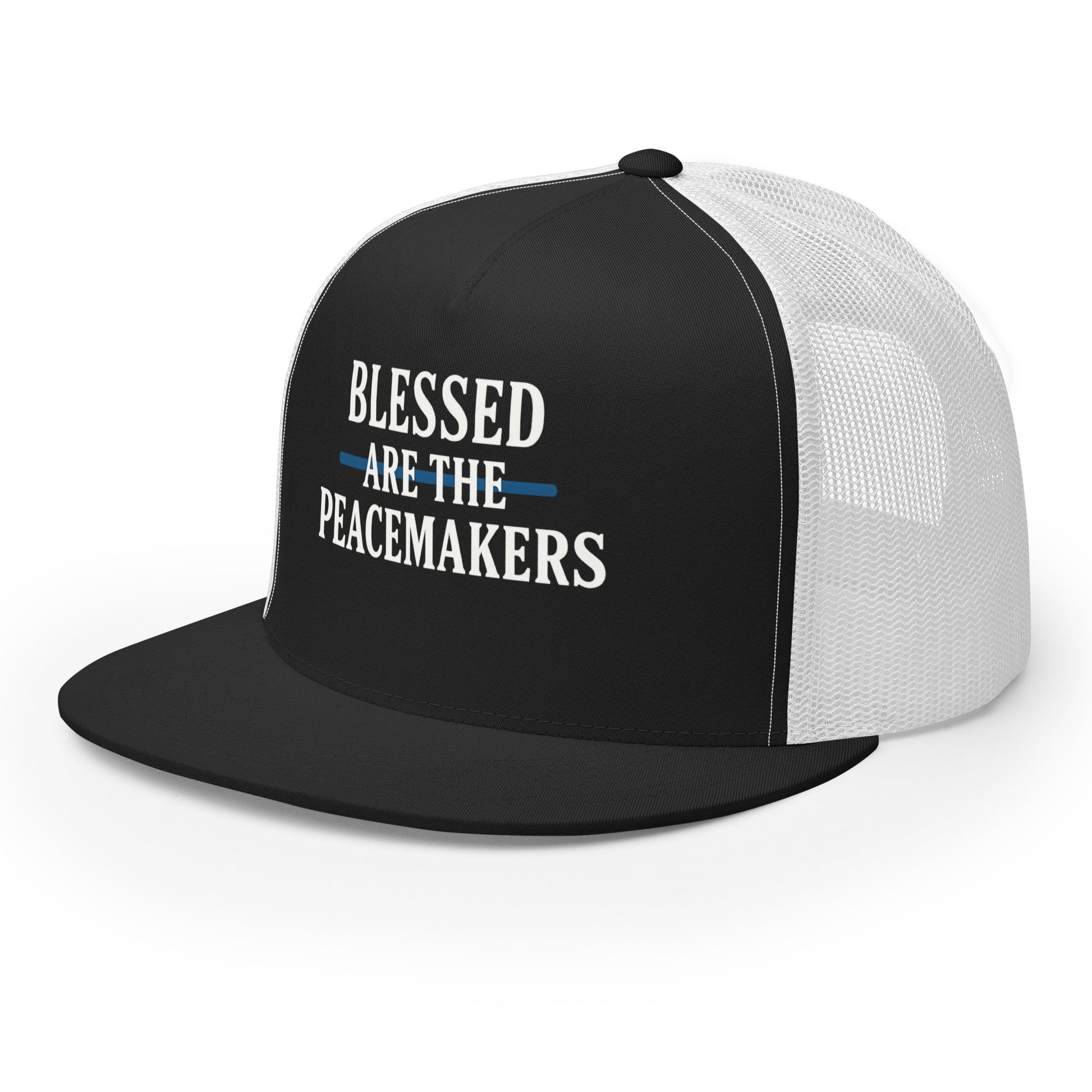 Blessed Are The Peacemakers Snap Back Hat – Christian Faith Apparel | Revival Unleashed-Revival Unleashed