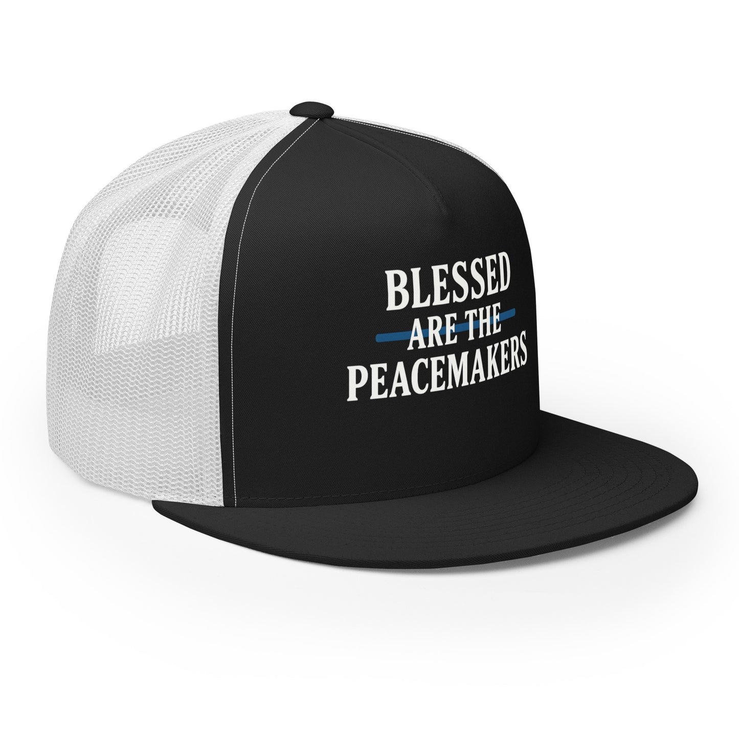 Blessed Are The Peacemakers Snap Back Hat – Christian Faith Apparel | Revival Unleashed-Revival Unleashed