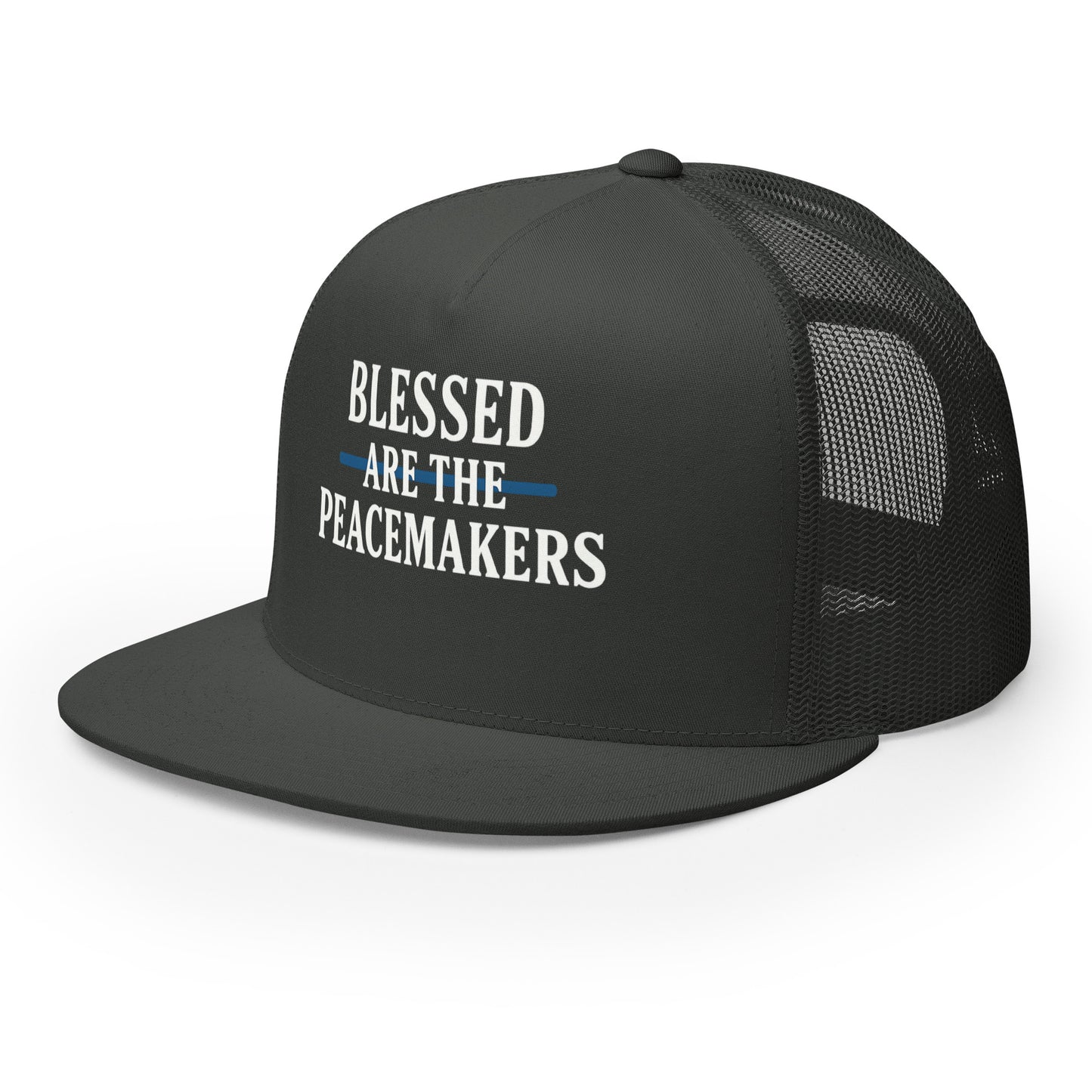 Blessed Are The Peacemakers Snap Back Hat – Christian Faith Apparel | Revival Unleashed-Revival Unleashed