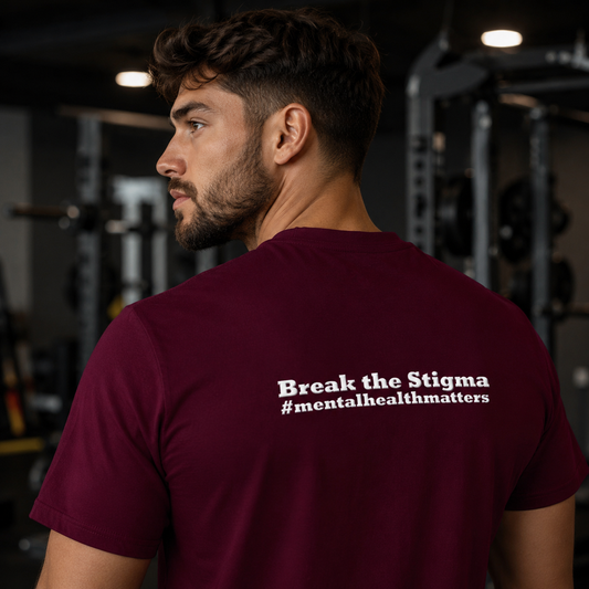 Break The Stigma Classic T-Shirt – Christian Mental Health Apparel | Revival Unleashed