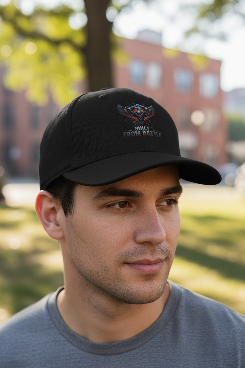 Built from Battle Flex Fit Hat