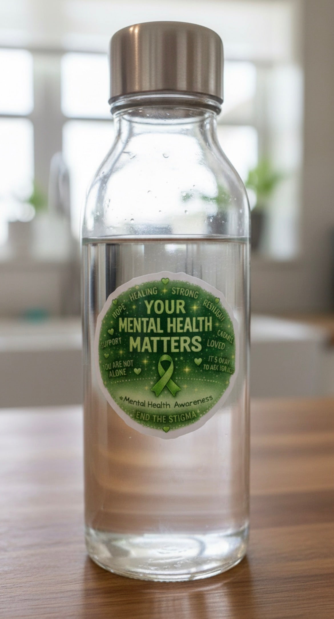 Mental Health Awareness Sticker – Your Mental Health Matters Decal