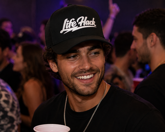Life Hack Snapback Hat | Built From Battle Embroidered Cap