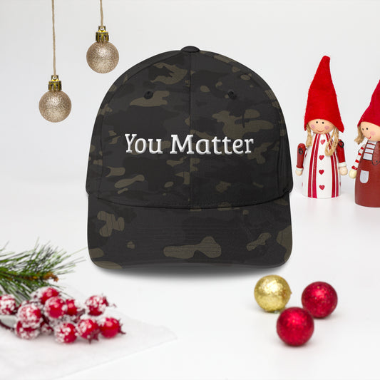 You Matter Embroidered Flex Fit Hat – Mental Health Awareness | Revival Unleashed-Revival Unleashed