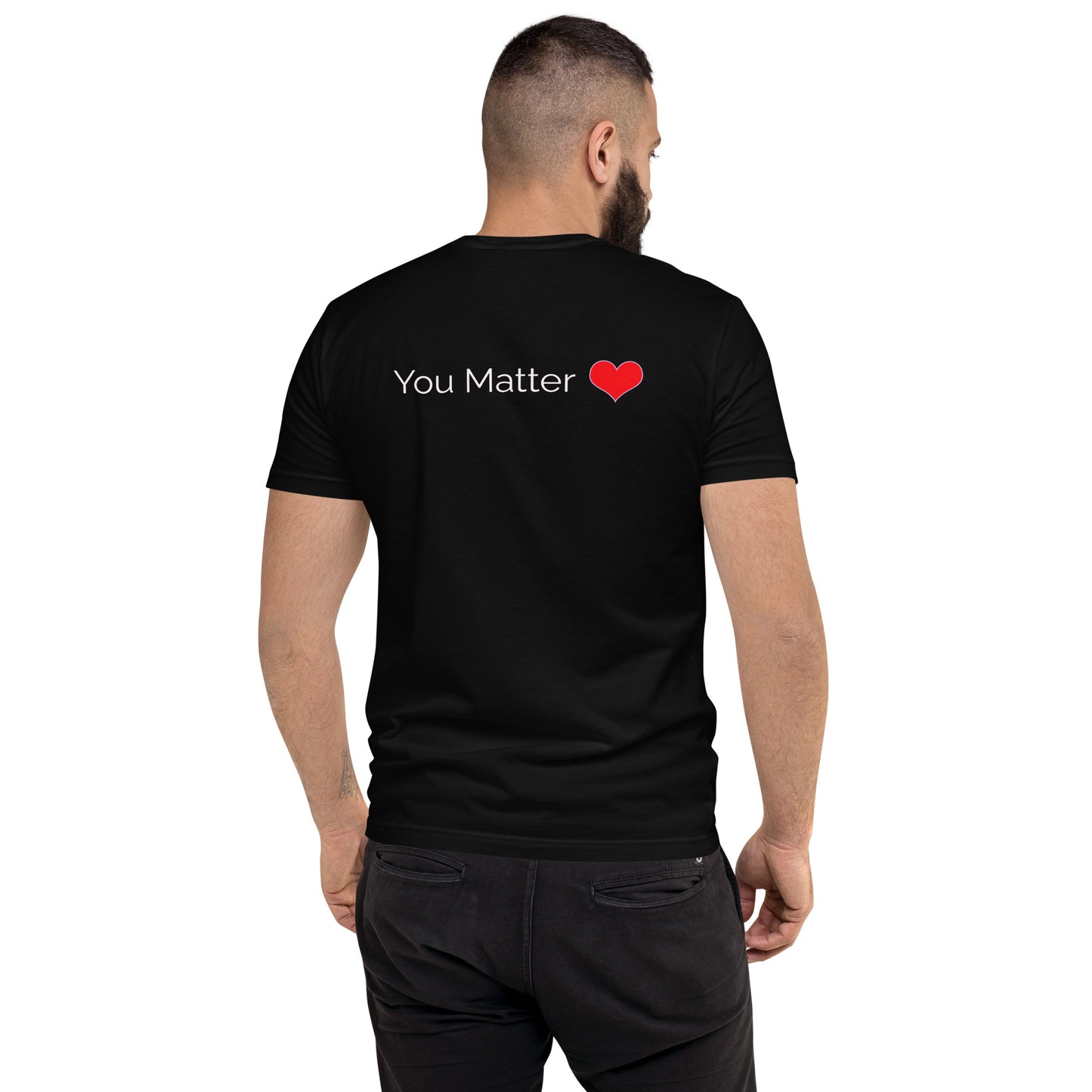 You Matter Fitted T-Shirt – Mental Health Awareness Apparel | Revival Unleashed-Revival Unleashed