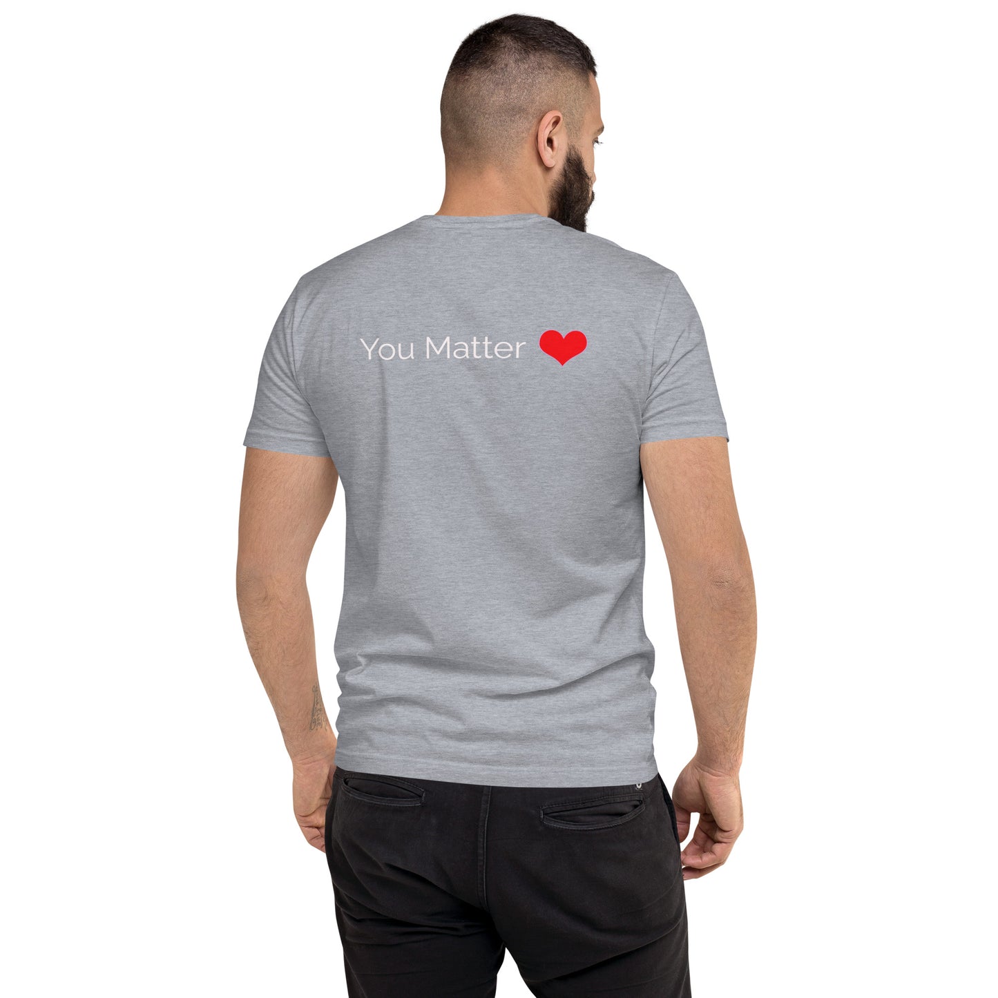 You Matter Fitted T-Shirt – Mental Health Awareness Apparel | Revival Unleashed-Revival Unleashed