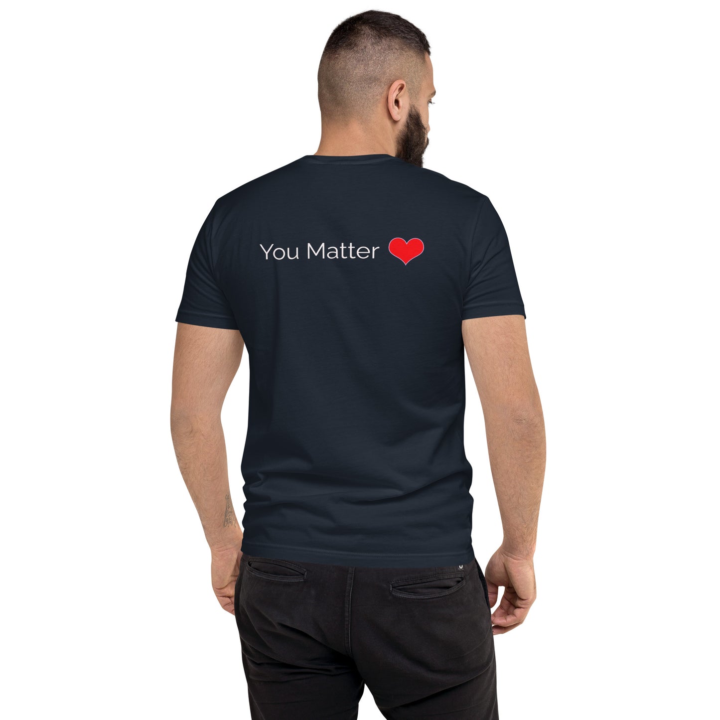 You Matter Fitted T-Shirt – Mental Health Awareness Apparel | Revival Unleashed-Revival Unleashed