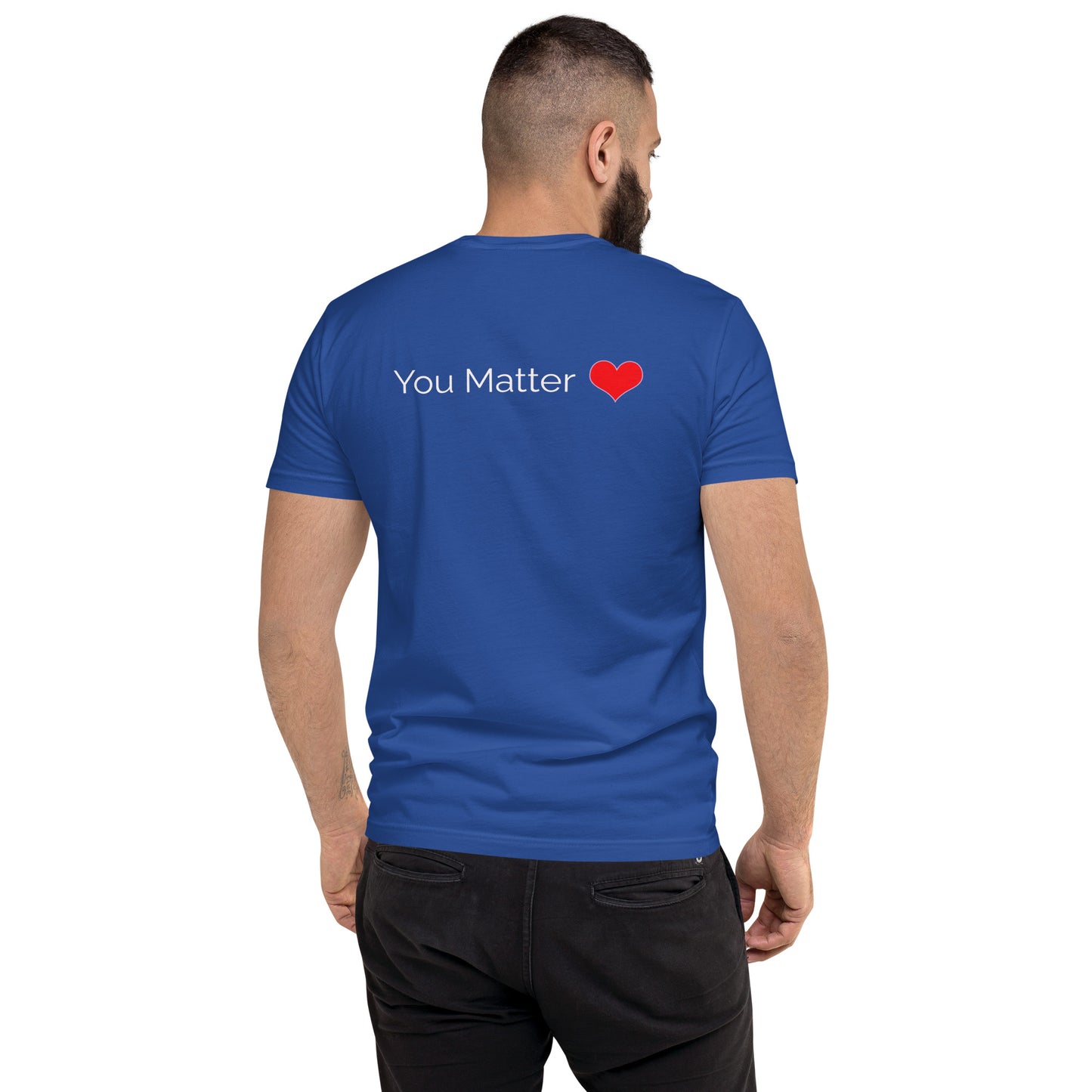 You Matter Fitted T-Shirt – Mental Health Awareness Apparel | Revival Unleashed-Revival Unleashed