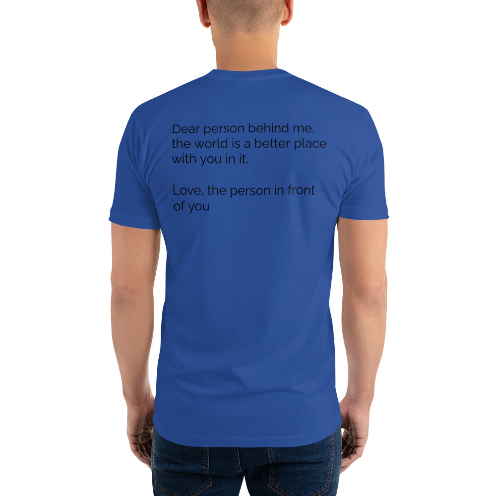 Dear Person Behind Me Fitted T-Shirt – Mental Health Awareness | Revival Unleashed-Revival Unleashed