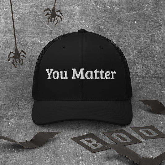 You Matter Embroidered Snapback Hat – Mental Health Awareness | Revival Unleashed-Revival Unleashed