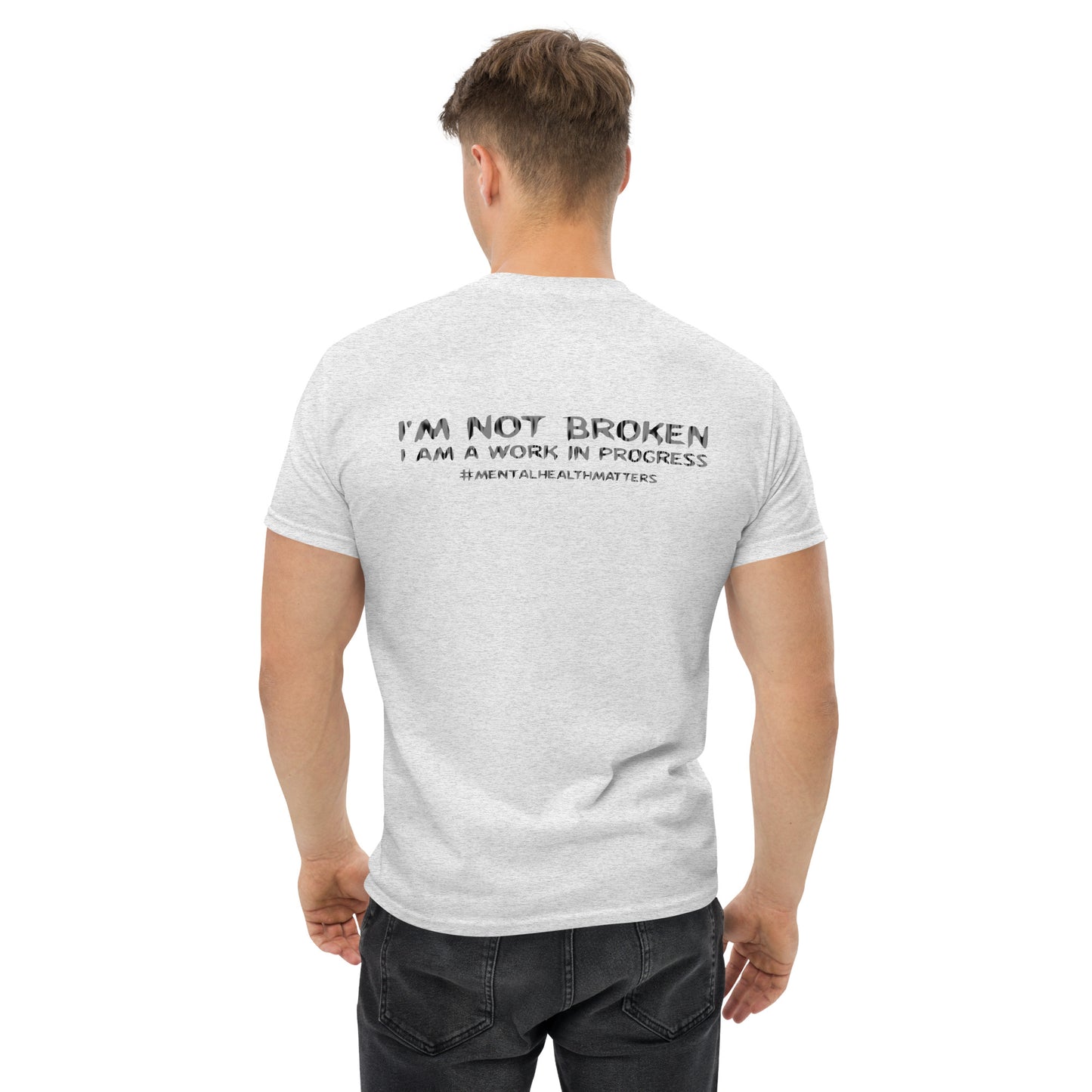 I'm Not Broken, I'm A Work In Progress Unisex classic tee-Revival Unleashed