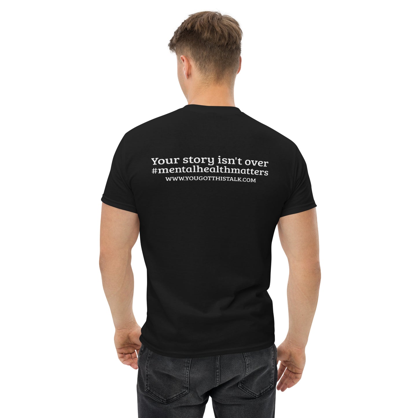 Your Story Isn’t Over Classic T-Shirt – Mental Health Awareness Apparel | Revival Unleashed-Revival Unleashed