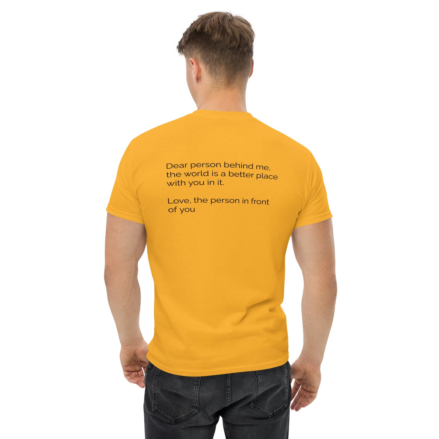 Dear Person Behind Me Classic T-Shirt – Mental Health Awareness | Revival Unleashed-Revival Unleashed