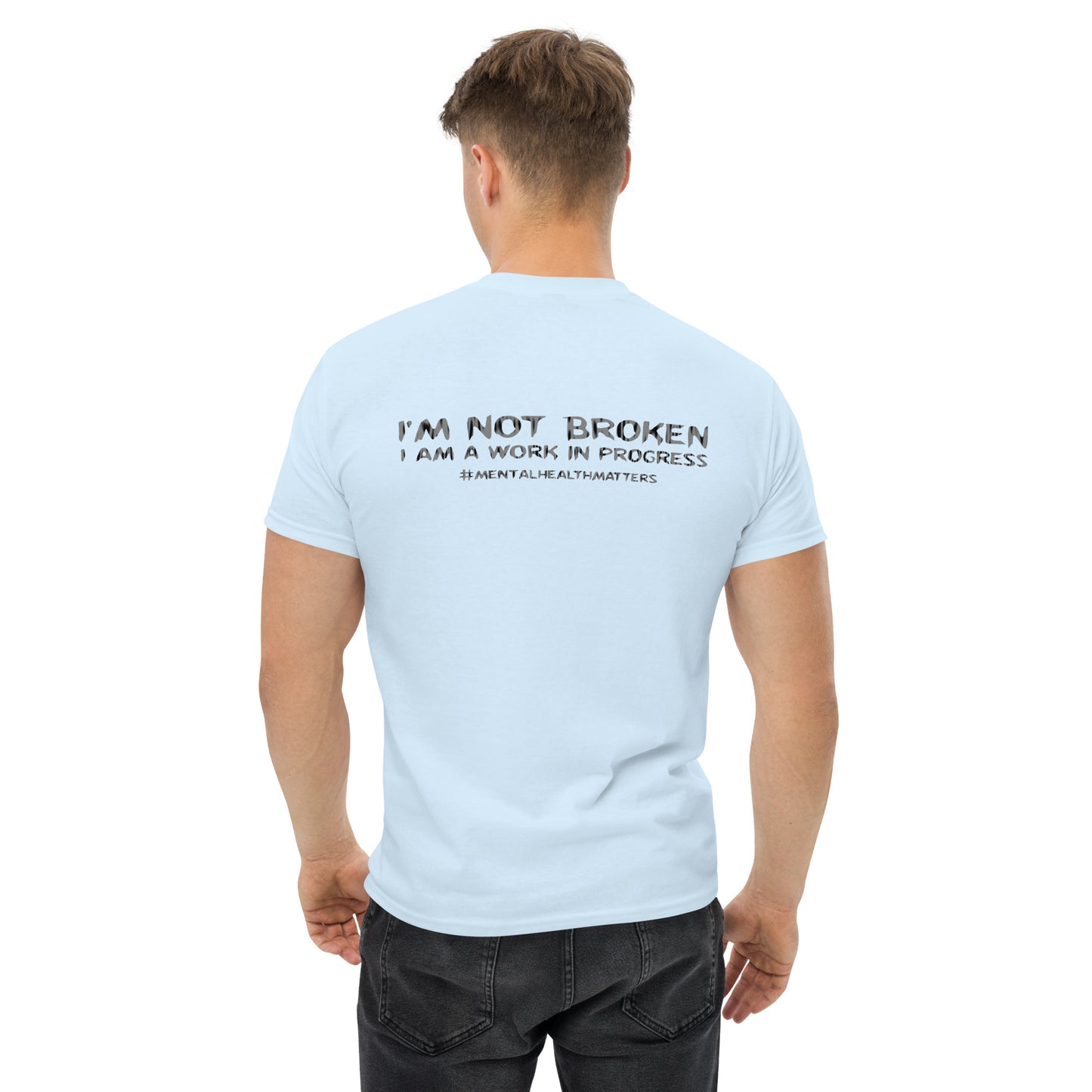 I'm Not Broken, I'm A Work In Progress Unisex classic tee-Revival Unleashed