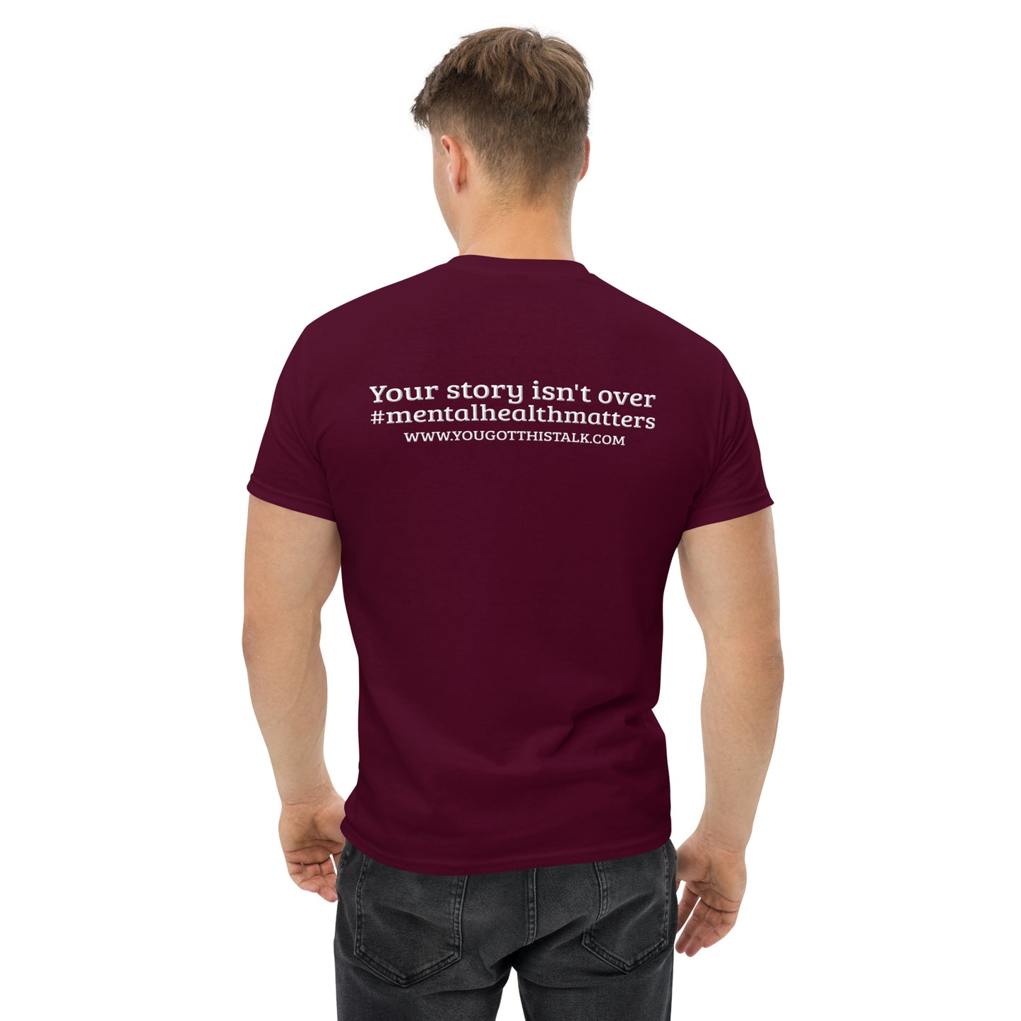 Your Story Isn’t Over Classic T-Shirt – Mental Health Awareness Apparel | Revival Unleashed-Revival Unleashed