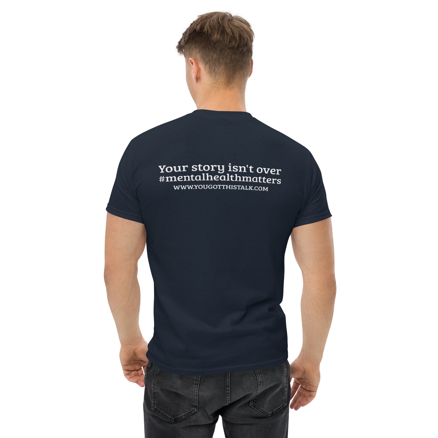 Your Story Isn’t Over Classic T-Shirt – Mental Health Awareness Apparel | Revival Unleashed-Revival Unleashed