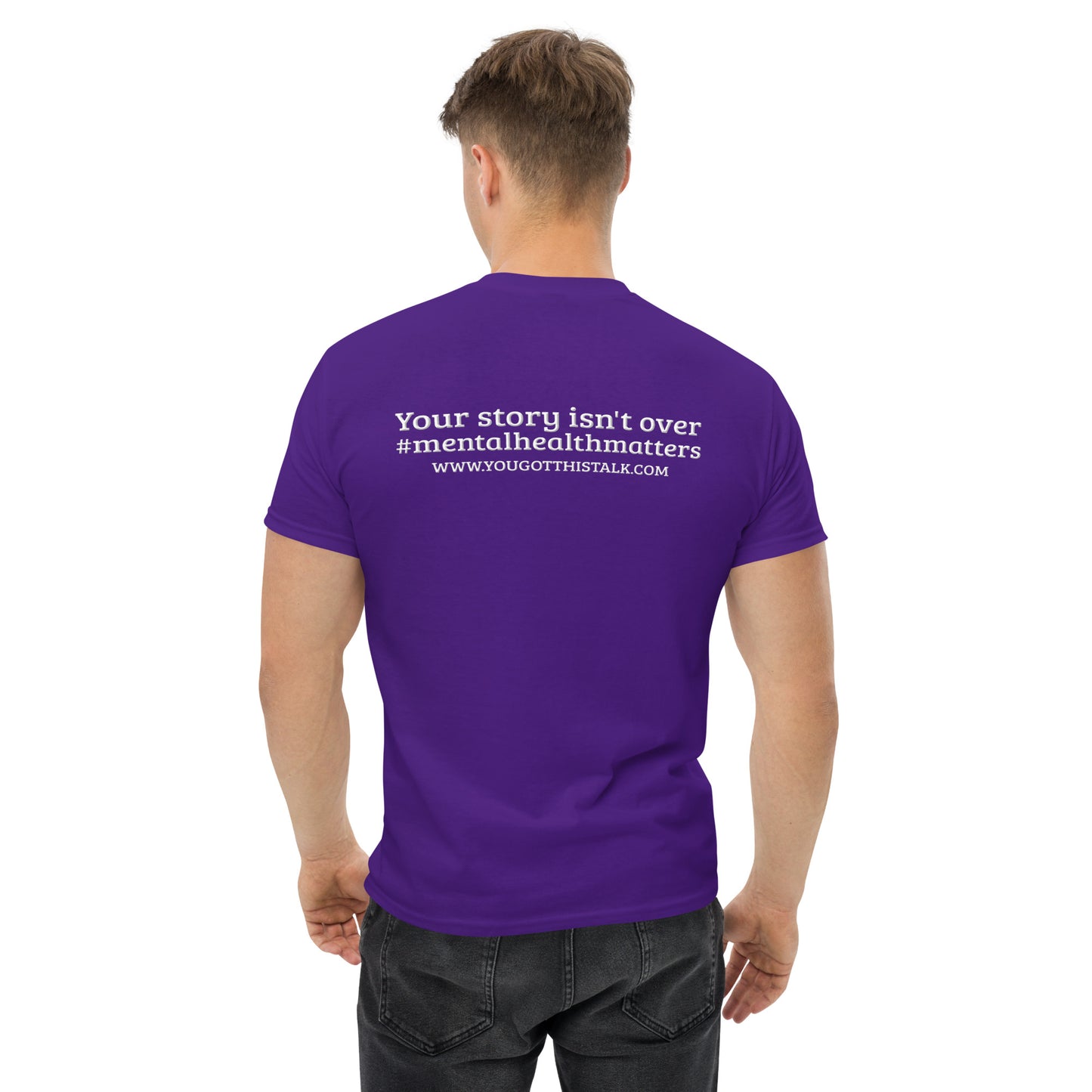 Your Story Isn’t Over Classic T-Shirt – Mental Health Awareness Apparel | Revival Unleashed-Revival Unleashed