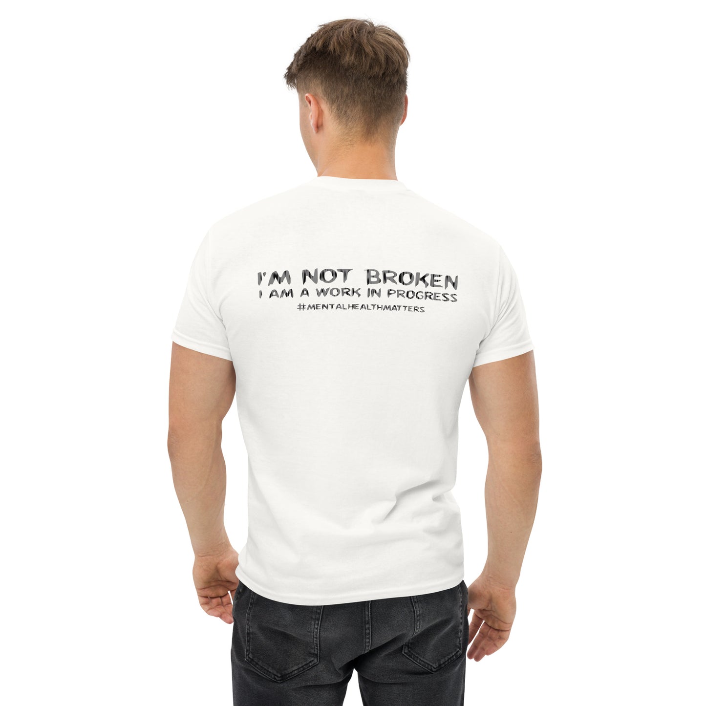 I'm Not Broken, I'm A Work In Progress Unisex classic tee-Revival Unleashed