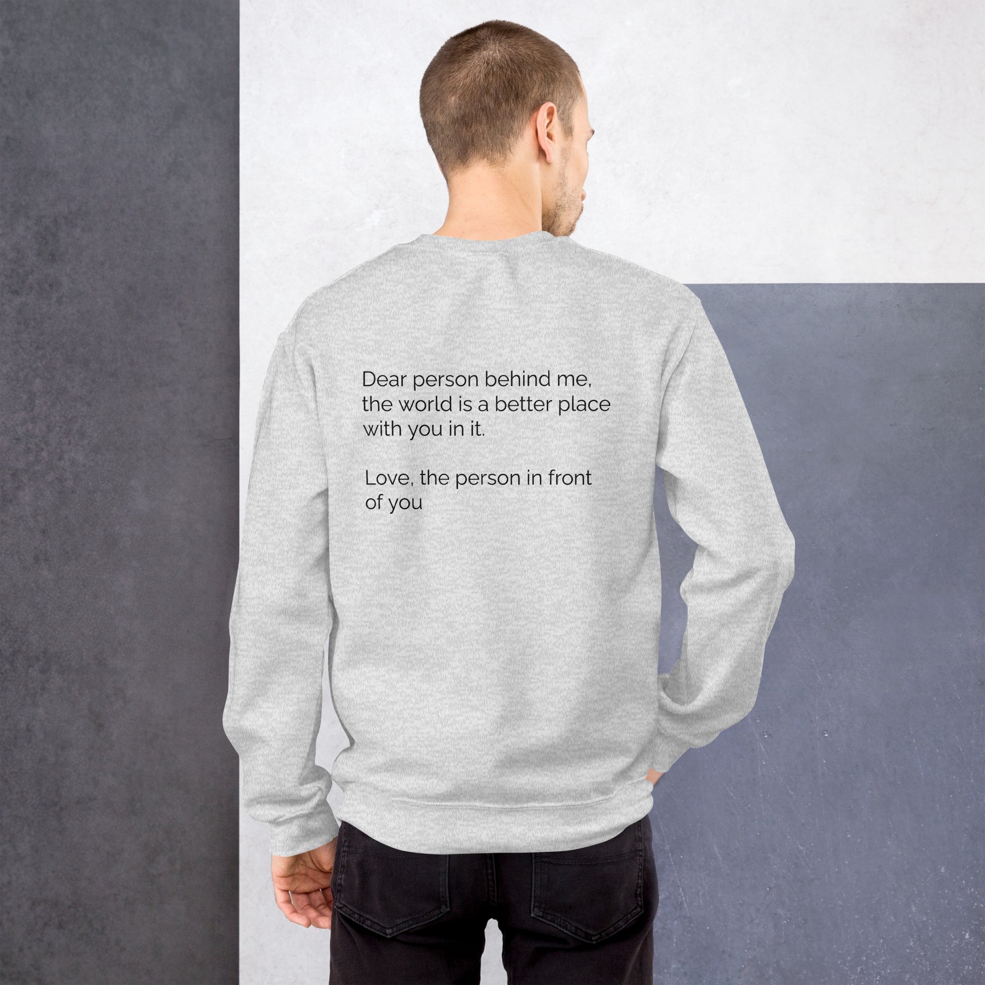 Dear Person Behind Me Sweatshirt – Mental Health Awareness Apparel | Revival Unleashed-Revival Unleashed