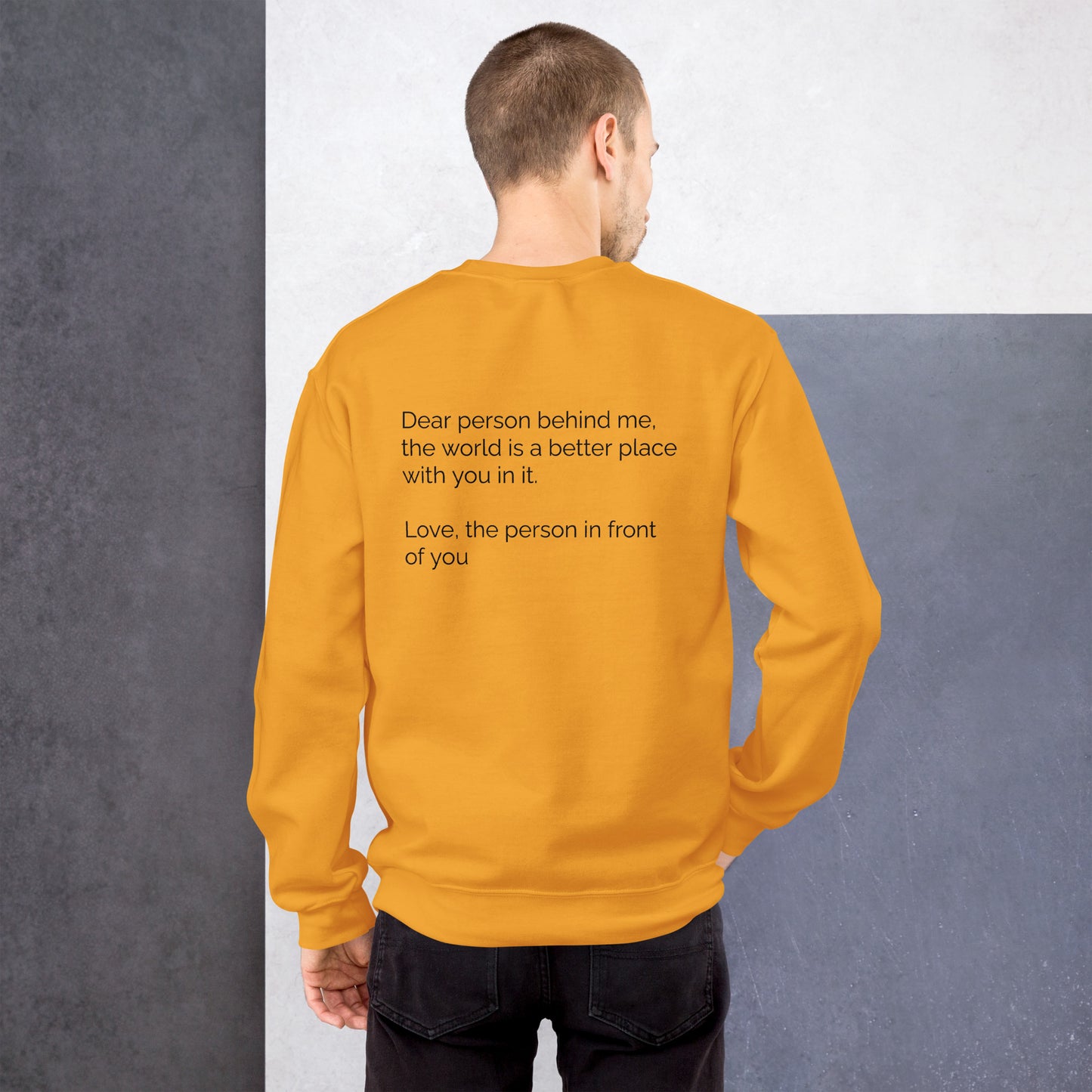 Dear Person Behind Me Sweatshirt – Mental Health Awareness Apparel | Revival Unleashed-Revival Unleashed