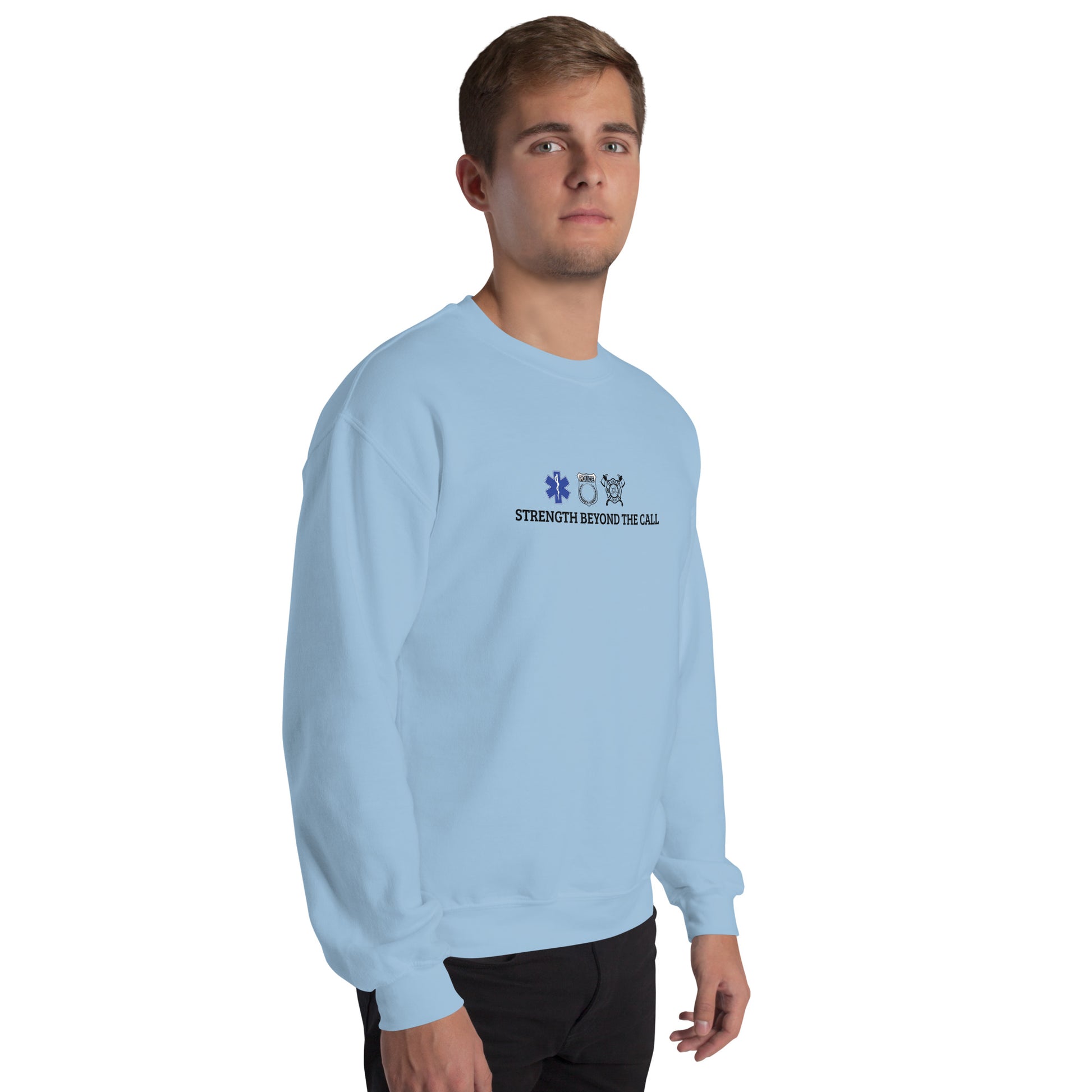 Strength Beyond The Call Sweatshirt – First Responder PTSD Awareness | Revival Unleashed-Revival Unleashed