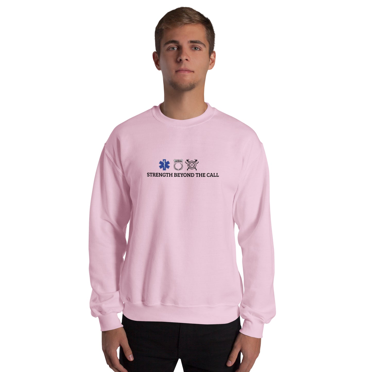 Strength Beyond The Call Sweatshirt – First Responder PTSD Awareness | Revival Unleashed-Revival Unleashed