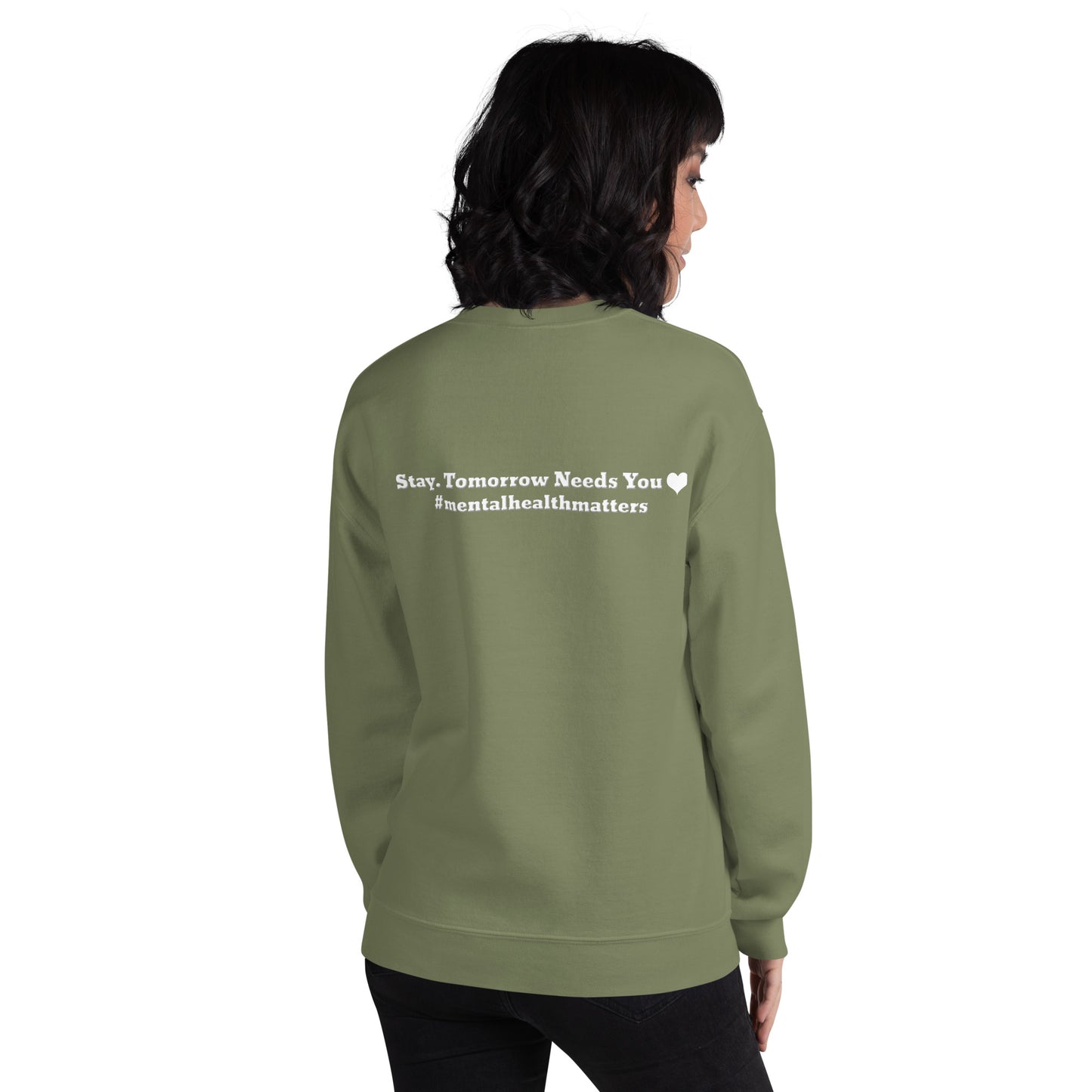 Stay, Tomorrow Needs You Unisex Sweatshirt-Revival Unleashed