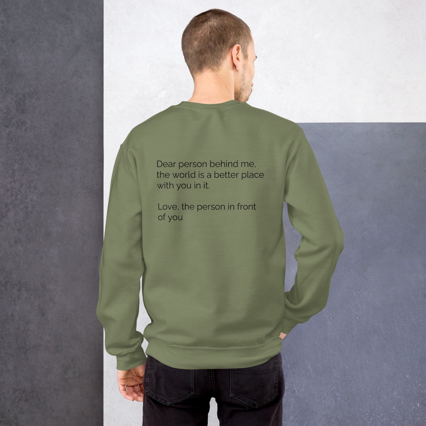 Dear Person Behind Me Sweatshirt – Mental Health Awareness Apparel | Revival Unleashed-Revival Unleashed