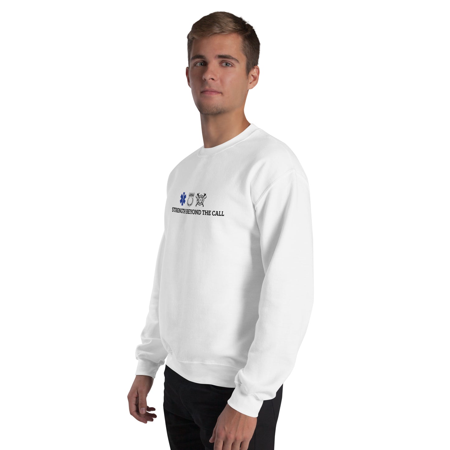 Strength Beyond The Call Sweatshirt – First Responder PTSD Awareness | Revival Unleashed-Revival Unleashed