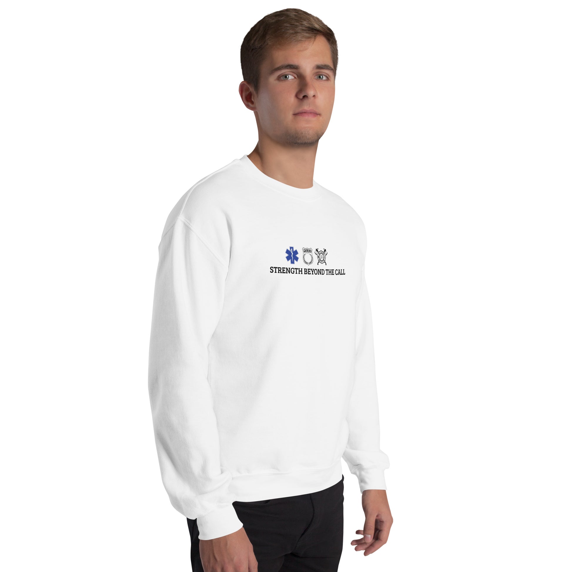 Strength Beyond The Call Sweatshirt – First Responder PTSD Awareness | Revival Unleashed-Revival Unleashed