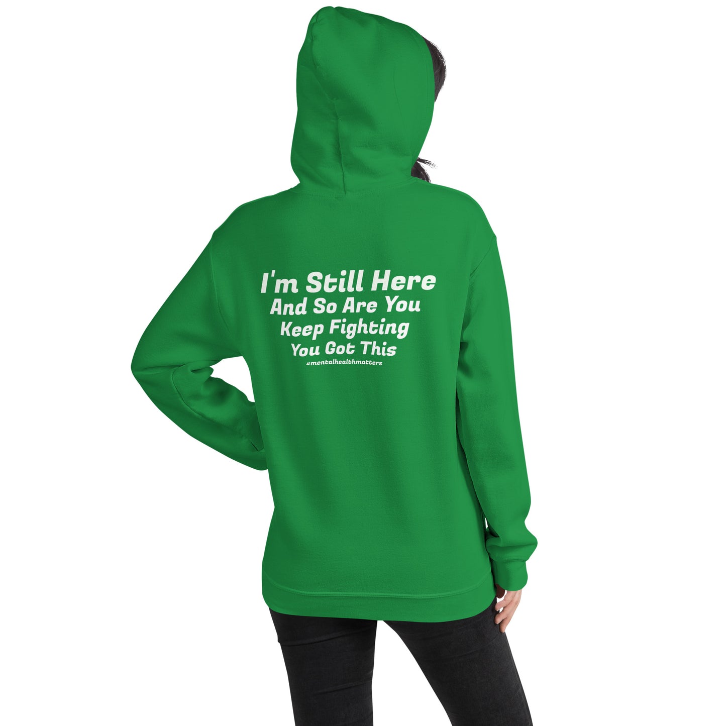 I’m Still Here Hoodie – Mental Health Awareness Apparel | Revival Unleashed-Revival Unleashed