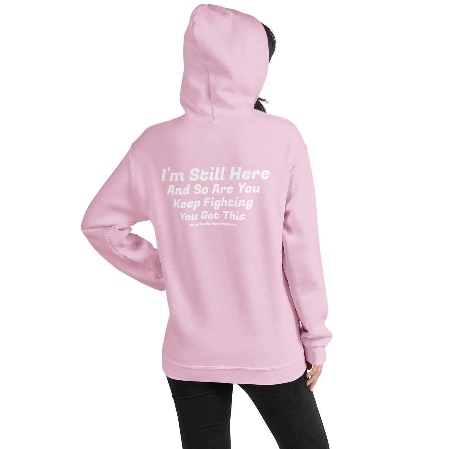 I’m Still Here Hoodie – Mental Health Awareness Apparel | Revival Unleashed-Revival Unleashed