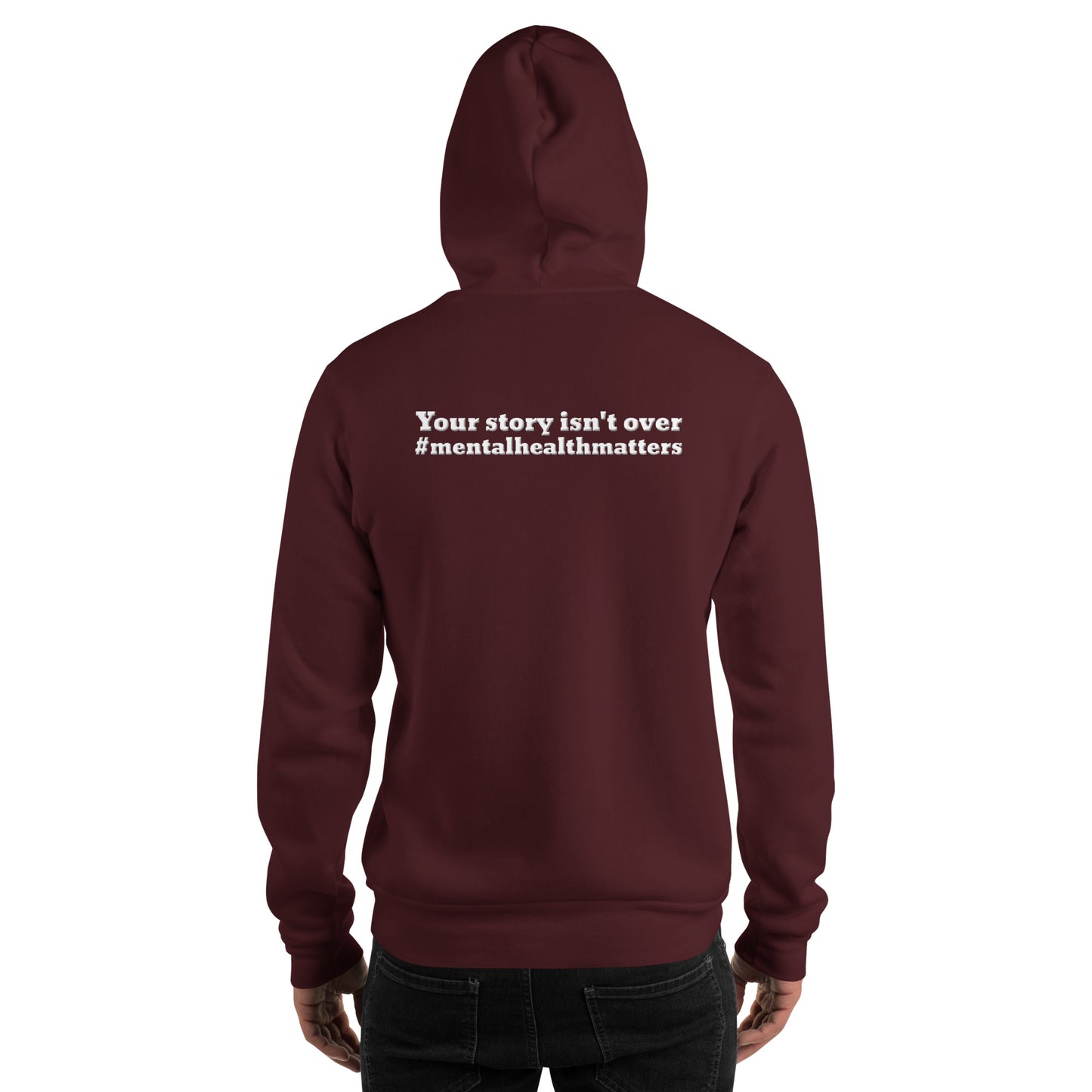 Your Story Isn’t Over Hoodie – Mental Health Awareness Apparel | Revival Unleashed-Revival Unleashed