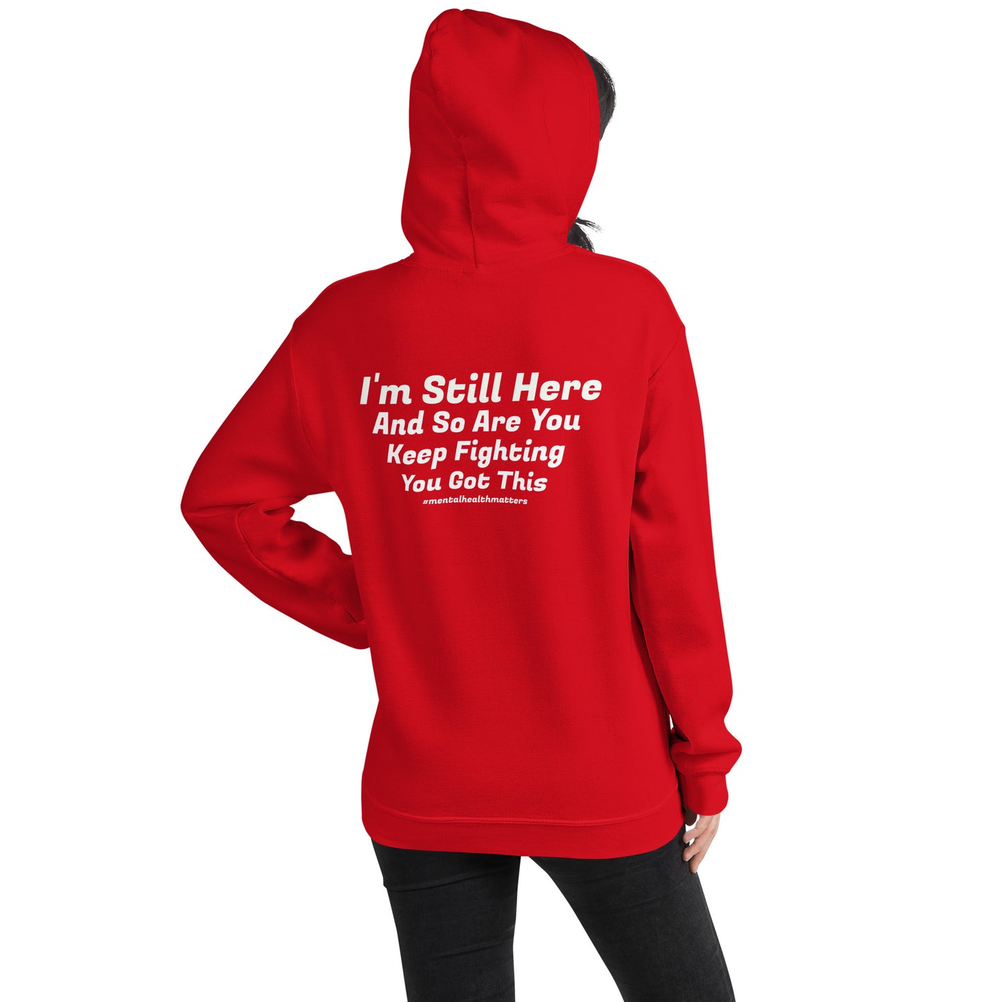 I’m Still Here Hoodie – Mental Health Awareness Apparel | Revival Unleashed-Revival Unleashed