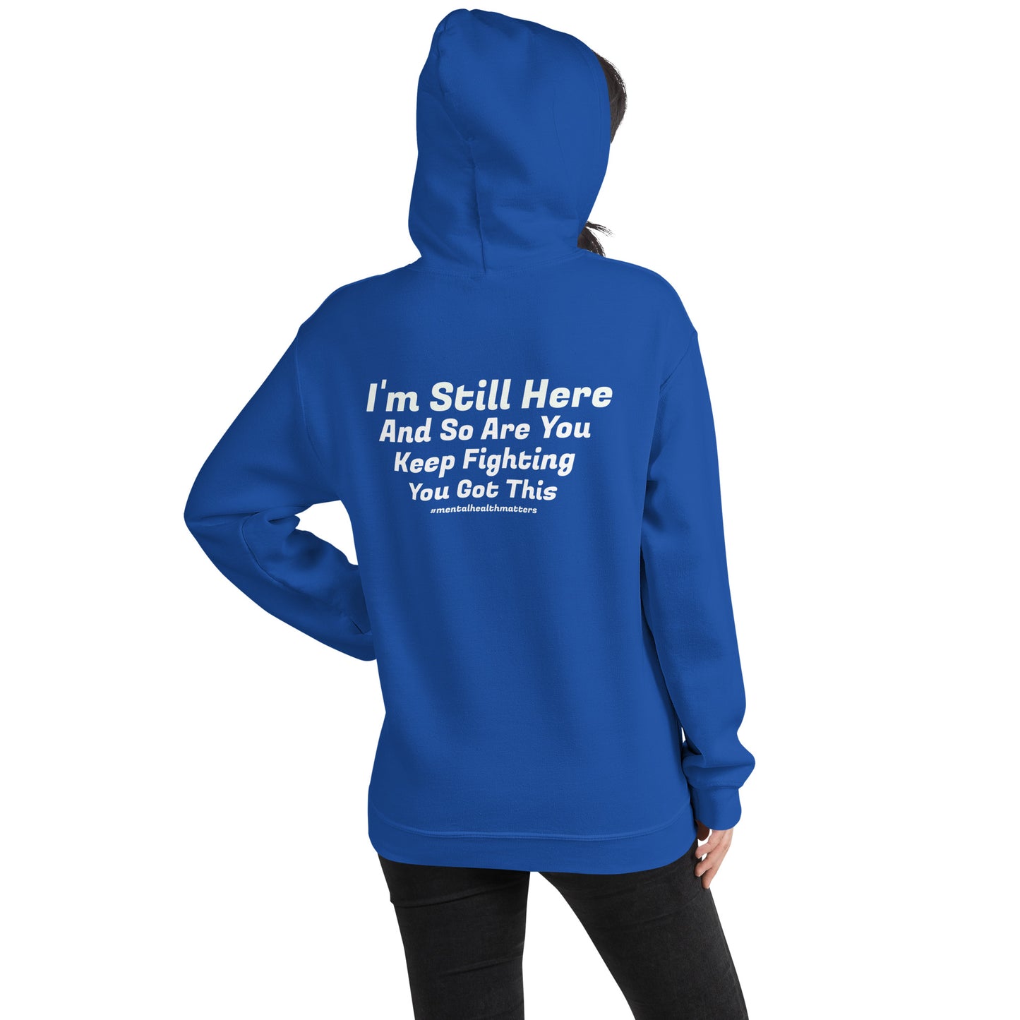 I’m Still Here Hoodie – Mental Health Awareness Apparel | Revival Unleashed-Revival Unleashed