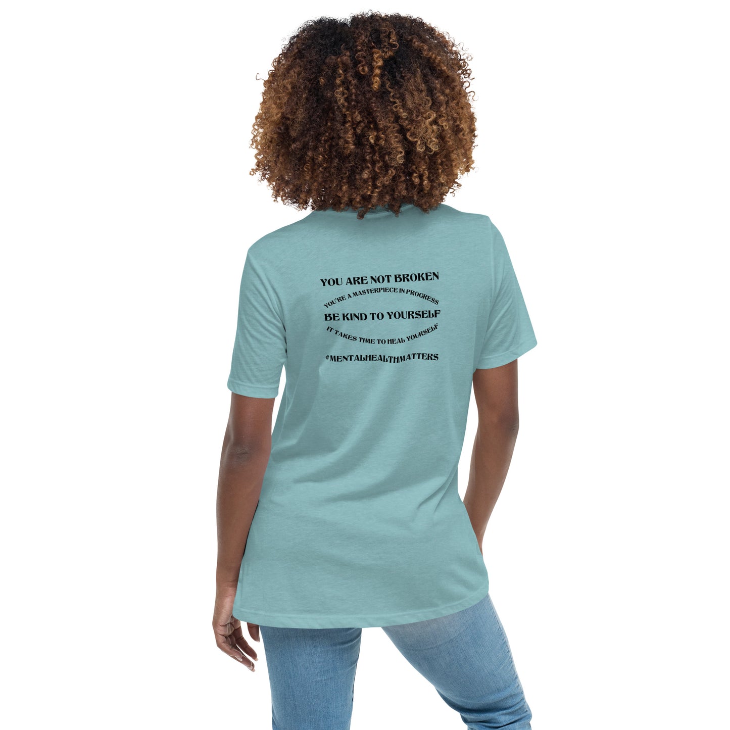 You Are Not Broken Women’s Relaxed T-Shirt – Mental Health Apparel | Revival Unleashed-Revival Unleashed