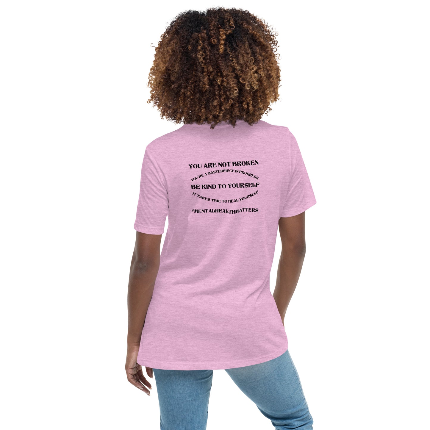 You Are Not Broken Women’s Relaxed T-Shirt – Mental Health Apparel | Revival Unleashed-Revival Unleashed