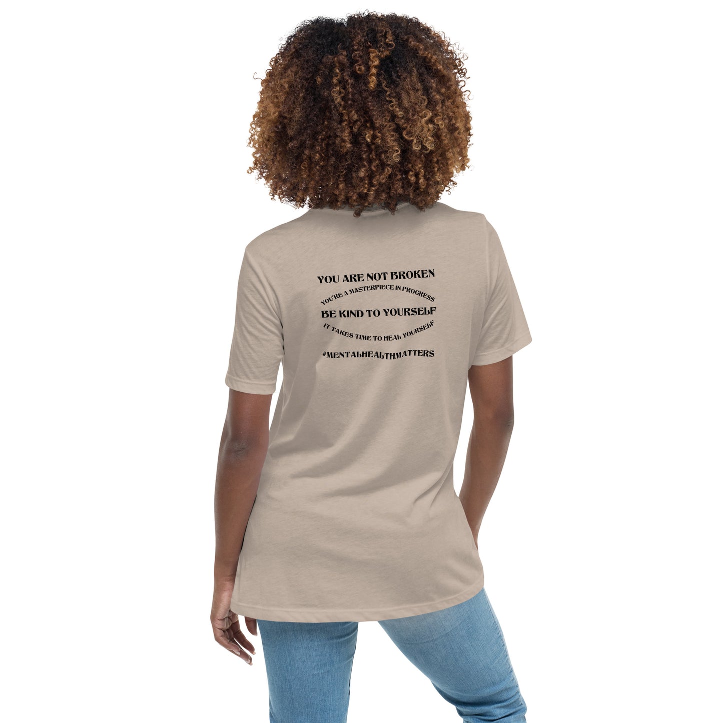 You Are Not Broken Women’s Relaxed T-Shirt – Mental Health Apparel | Revival Unleashed-Revival Unleashed