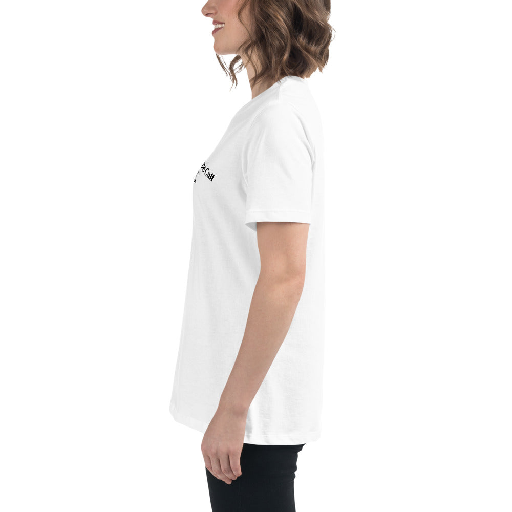 Strength Beyond The Call Curved Logo Women’s T-Shirt – First Responder PTSD Awareness | Revival Unleashed-Revival Unleashed